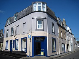 52 Overhaugh St, Galashiels, Scotland, where our family history archive and library of books, family tree charts, monumental / gravestone inscriptions, CDs, microfilms, and microfiche is located.